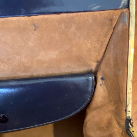 Vintage Rare Navy FassBender purse - Picture 8 of 13